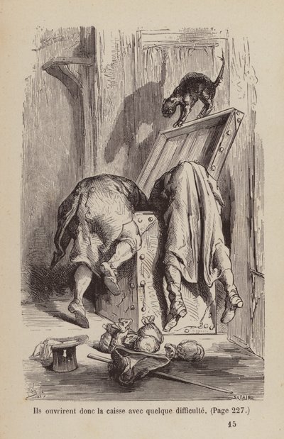 Illustration pour Un Bon Petit Diable (gravure) - Horace (after) Castelli