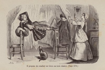 Illustration pour Un Bon Petit Diable - Horace (after) Castelli