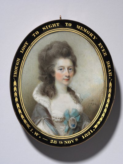Portrait de Lady Grace Anna Newenham, 1784 - Horace Hone