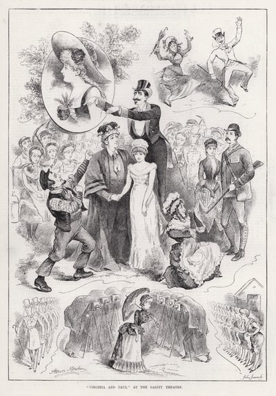 "Virginia et Paul" au Gaiety Theatre - Horace Morehen
