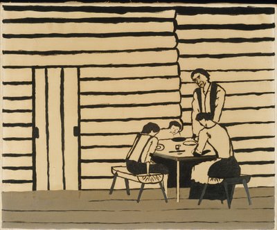 Dîner en famille - Horace Pippin