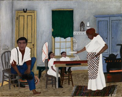 Petit déjeuner du dimanche matin - Horace Pippin