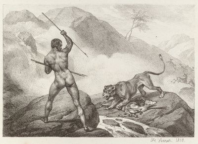 Chasseur africain - Emile Jean Horace Vernet