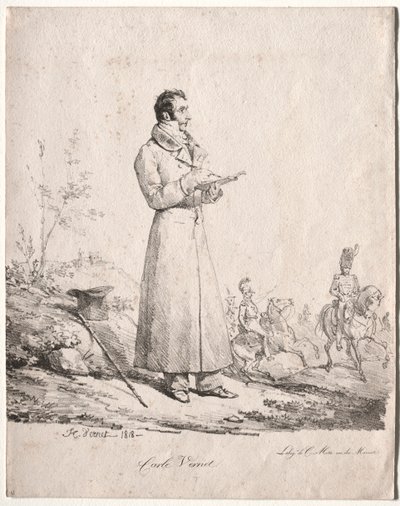 Antoine Charles Horace Vernet, dit Carle - Emile Jean Horace Vernet