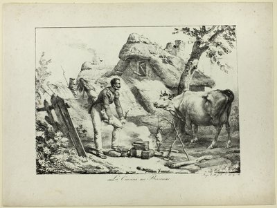 Bivouac Kitchen - Horace Vernet