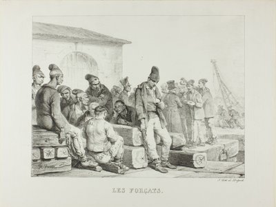 Les condamnés - Emile Jean Horace Vernet