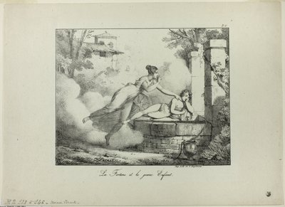 La fortune et le jeune enfant - Emile Jean Horace Vernet