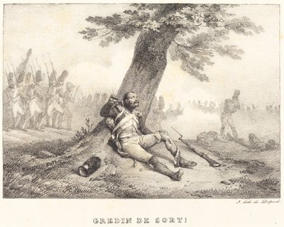 Gredin de Sort!... - Emile Jean Horace Vernet
