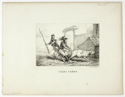 Tiens bon - Emile Jean Horace Vernet