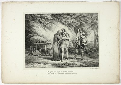 Il quitte avec regret ce vieillard vertueux... - Horace Vernet