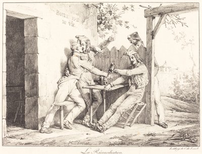 La Réconciliation - Emile Jean Horace Vernet