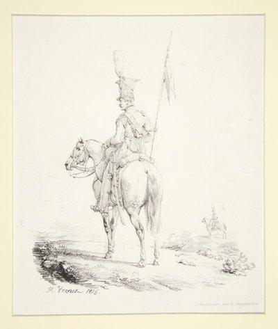 Lancier en vedette - Emile Jean Horace Vernet