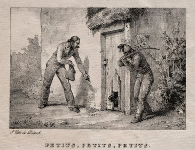 Maraudeurs. Petits! Petits! Petits! - Emile Jean Horace Vernet