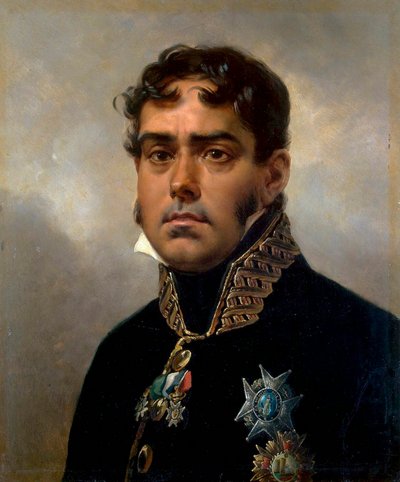 Portrait du général Pablo Morillo y Morillo - Emile Jean Horace Vernet