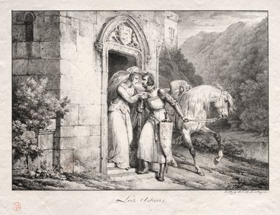 Les Adieux - Emile Jean Horace Vernet