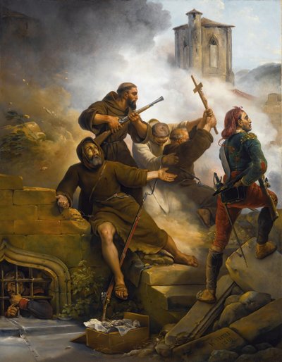 Le Premier Siège de Saragosse, 1819 - Emile Jean Horace Vernet