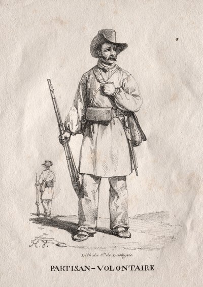 Partisan volontaire - Emile Jean Horace Vernet