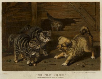 La première rencontre - Horatio Henry Couldery