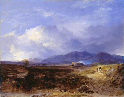 Une route de transhumance dans les Highlands occidentales, c.1850 - Horatio McCulloch