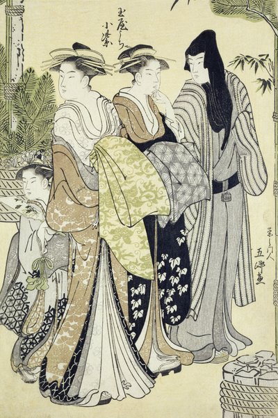 Komurasaki de Tama-Ya, jour de l