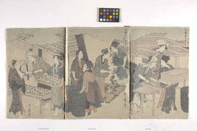 Triptyque - Hosoda Eishi