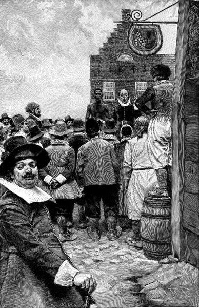 Les pièces les plus choisies de sa cargaison ont été vendues aux enchères, illustration de 