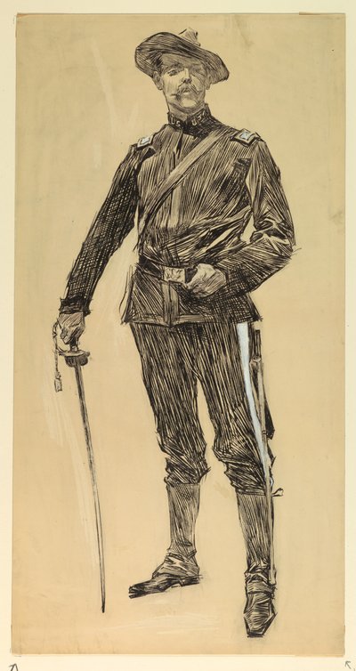 Officier américain (Guerre hispano-américaine) - Howard Chandler Christy