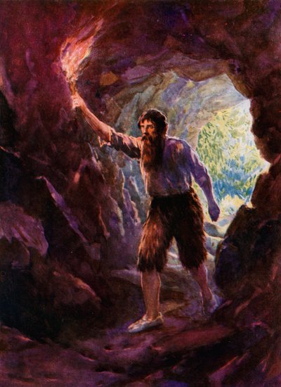 Illustration pour Robinson Crusoé - Howard Davie