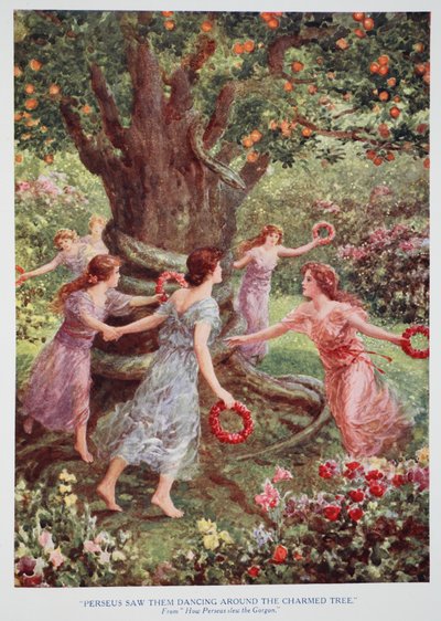Persée les vit danser autour de l