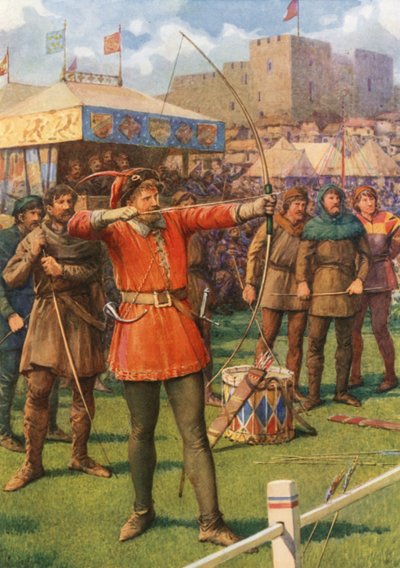 Robin des Bois aux réjouissances du 1er mai - Howard Davie