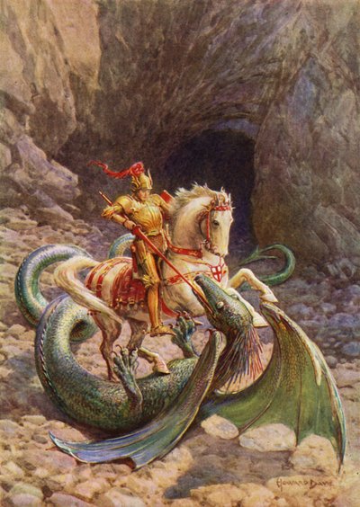 Saint Georges et le dragon - Howard Davie