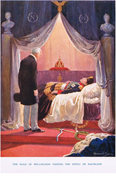 Le duc de Wellington visitant l
