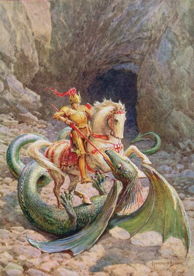 Le dragon... est tombé mort sur terre, de 