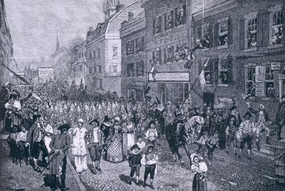 Carnaval à Philadelphie, illustration de 