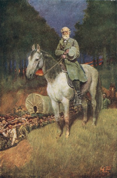 Le général Lee sur son célèbre cheval, 