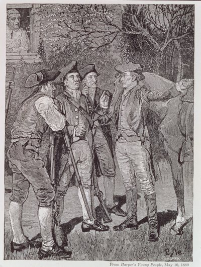 Paul Revere à Lexington, de Harper