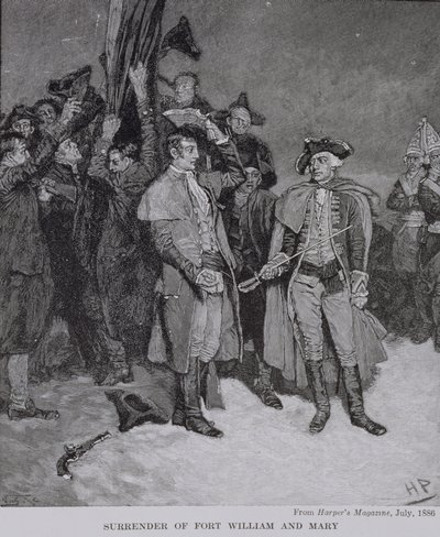 Reddition du Fort William et Mary, de Harper