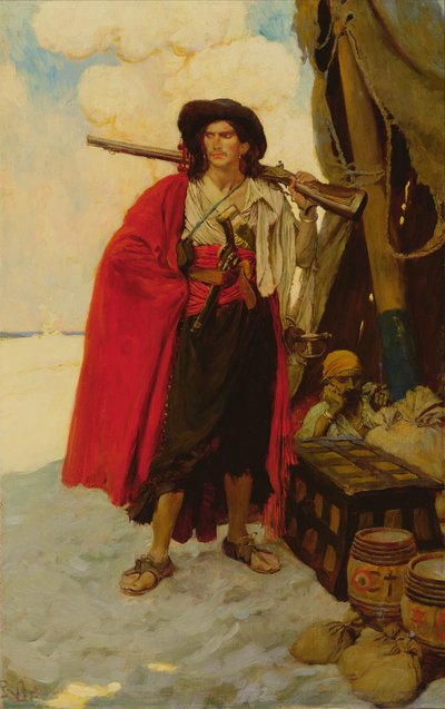 Le boucanier était un personnage pittoresque, de 