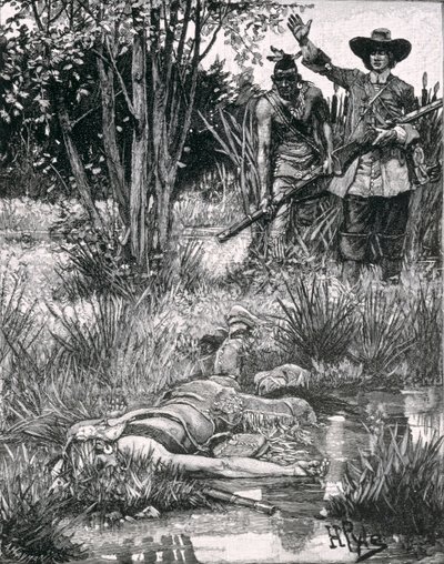 La Mort du roi Philippe, gravé par A. Hayman, de Harper