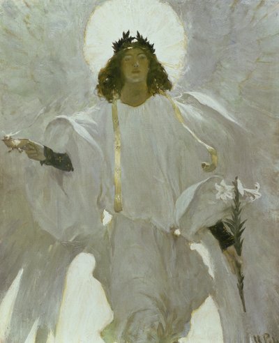 Pourquoi cherchez-vous le vivant parmi les morts ?, 1905 - Howard Pyle