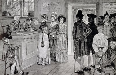 Femmes aux urnes dans le New Jersey, illustration de 
