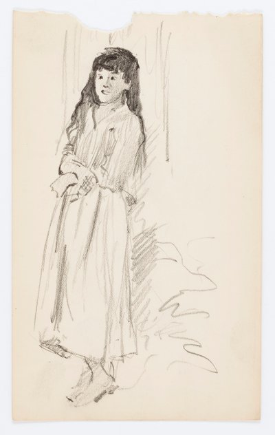 Sans titre (silhouette de femme) - Howard Russell Butler