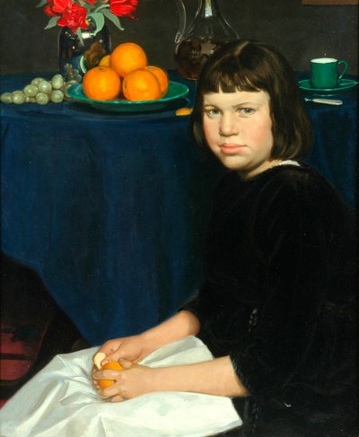 Julie avec les oranges - Howard Somerville