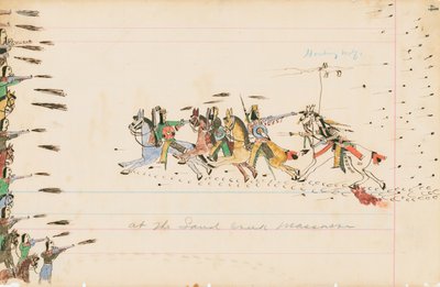 Au massacre de Sand Creek, 1874-75 - Howling Wolf