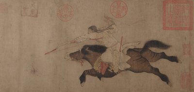 Chasse au cerf - Huang Zongdao