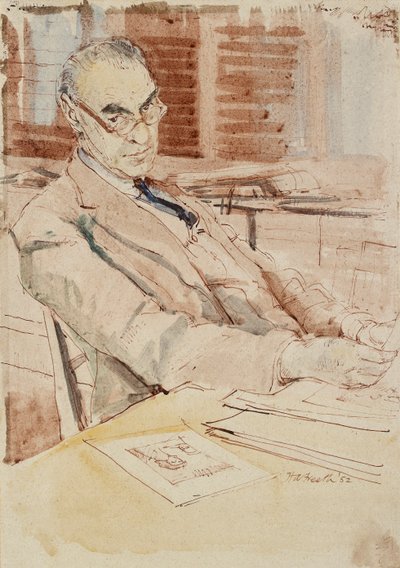 Portrait de Sir Karl Theodore Parker, CBE - Hubert Andrew Freeth