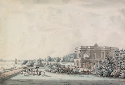 Maison de jardin de Lady Teignmouth sur les rives du Hooghly, Calcutta, après 1797 - Hubert Cornish
