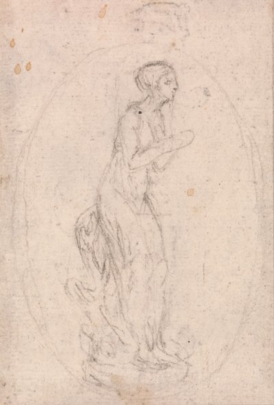Conception pour un médaillon : Figure d