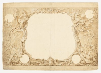 Design pour une bordure ornementale, utilisée pour l