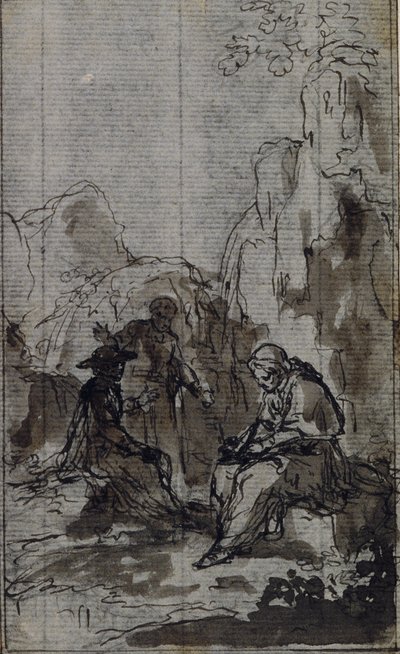 Study for Vignette in Abbé Dinouart